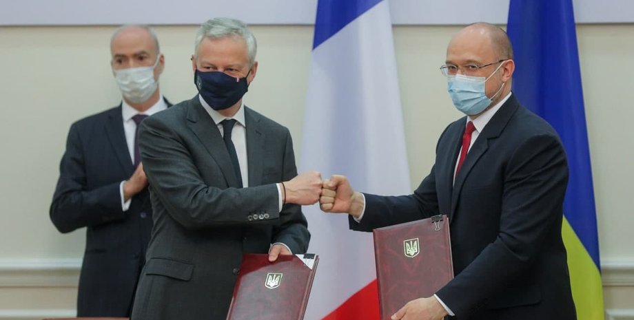 соглашение, франция, финансирование, шмыгаль, фото