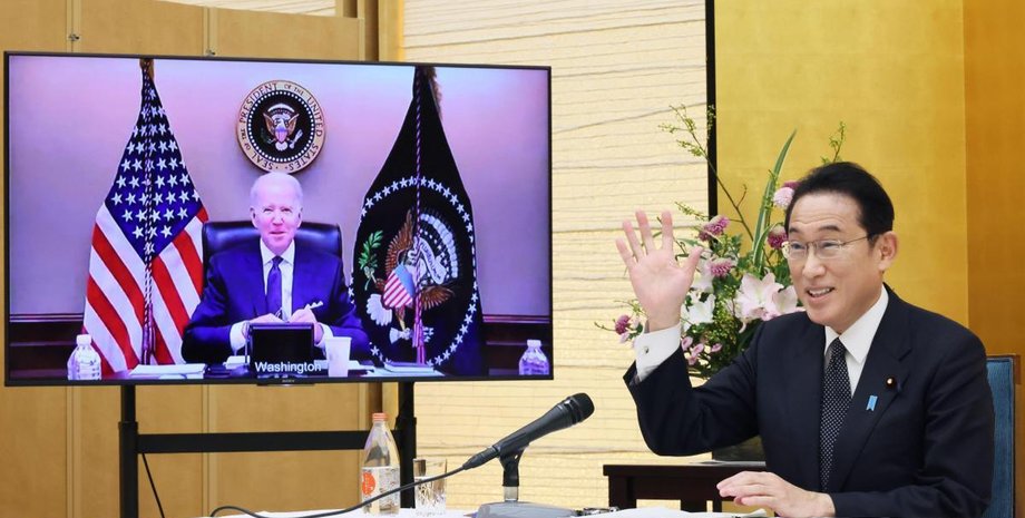 Джо Байден, Фуміо Кісіда