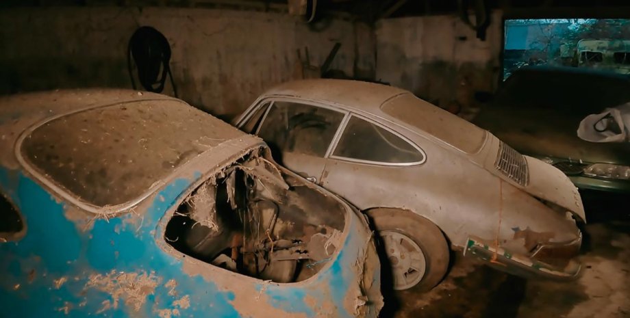 коллекция автомобилей, коллекция авто, ретро-авто, заброшенные авто, Porsche 911