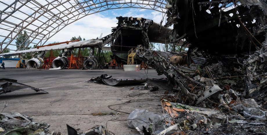 АН-225 "Мрія", разрушения, самолет, ГП "Антонов", СБУ, Артем Дехтяренко, война РФ против Украины
