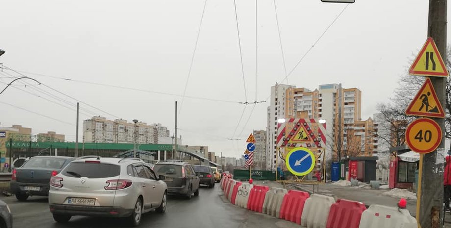 Ремонт Индустриального моста в Киеве