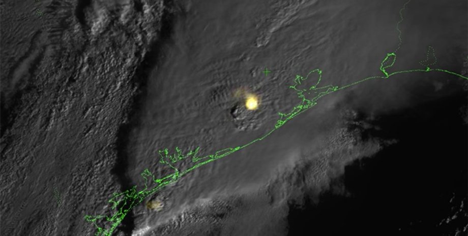 Результат спутниковой съемки / Фото: NASA