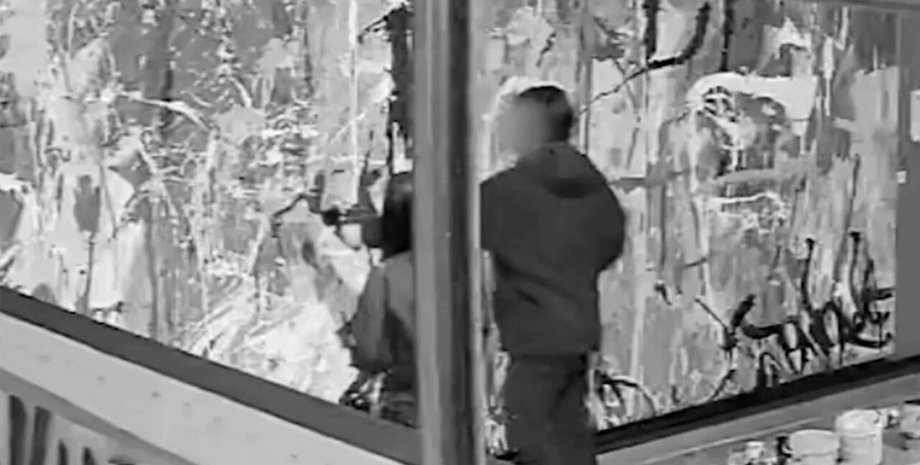 картина, південна корея, художник, вандалізм