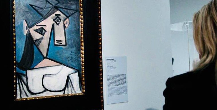 женская голова, пикассо, пит мондриан, украденные картины
