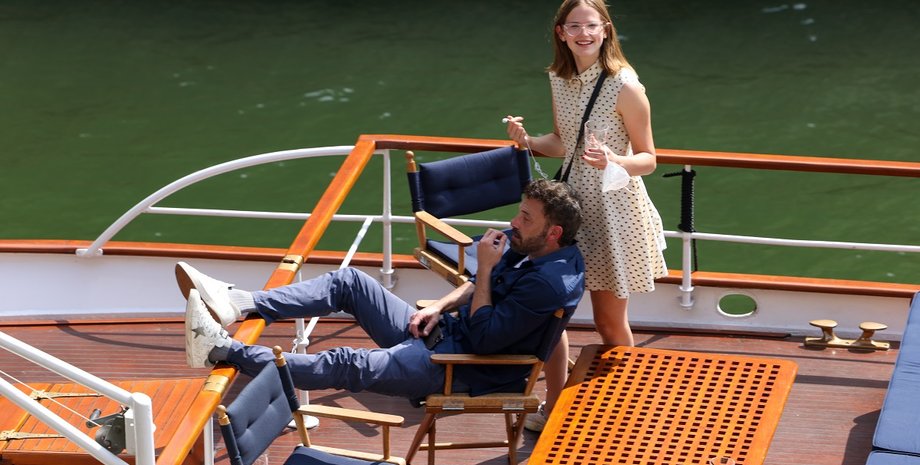 Вайолет Аффлек і Бен Аффлек