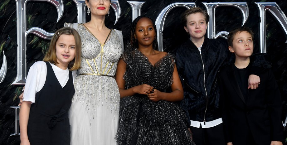 Анджеліна Джолі з дітьми, бред пітт діти, шайло джолі, діти анджеліни джолі, нокс вівʼєн джолі