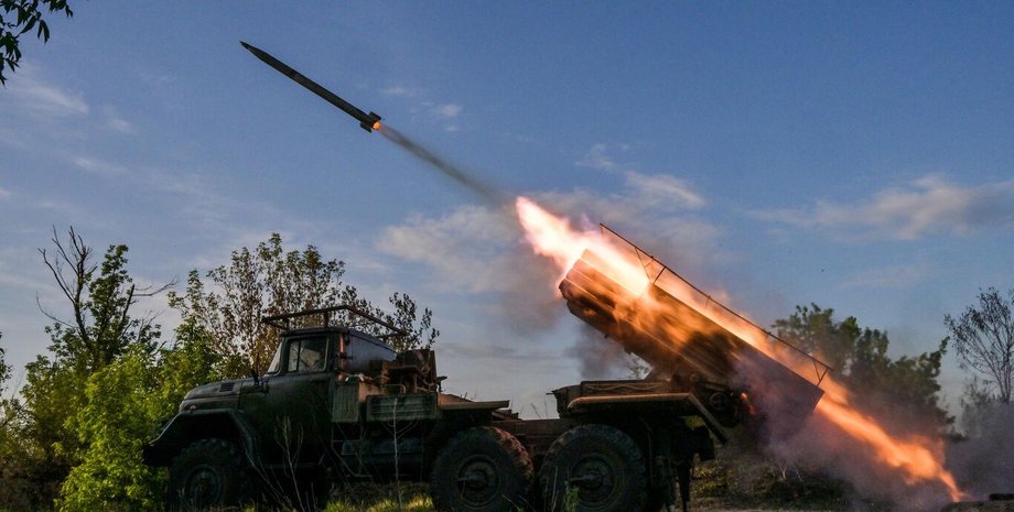 Российские атаки на фронте