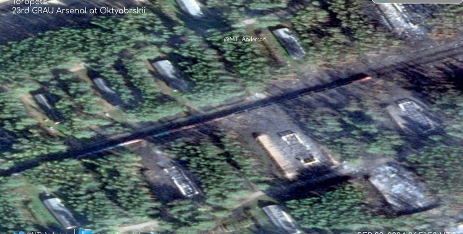 23 арсенал ГРАУ, 23 арсенал, Тверская область, Октябрьское, Октябрьский, удар по Октябрьскому, обстрел Октябрьского