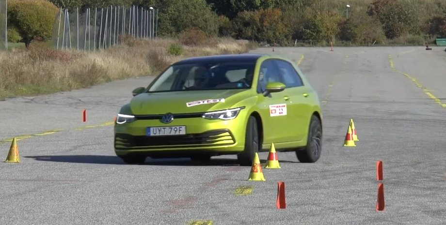 Volkswagen, Volkswagen Golf, Volkswagen Golf 8, Авто, Автомобили, Хэтчбек, Эксперты, Видео, Лосиный тест