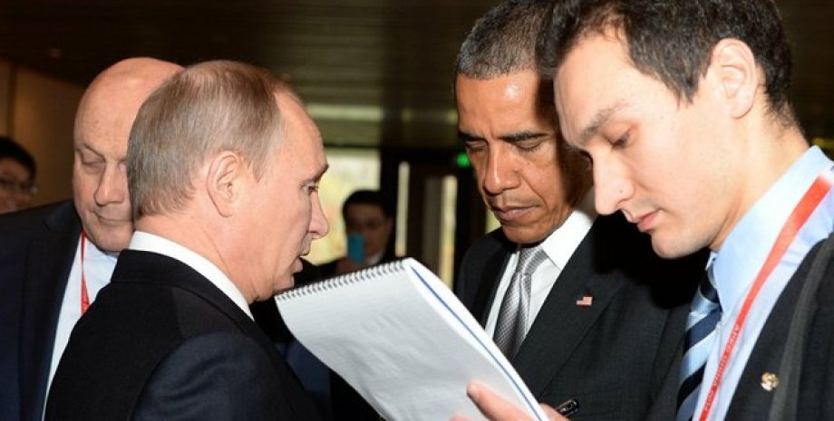 Путин и Обама / Фото пресс-службы Кремля