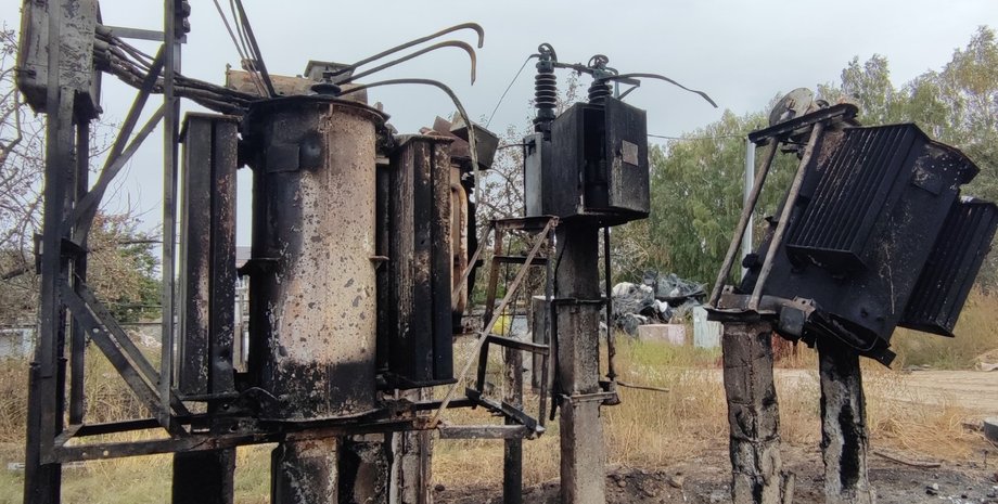 укренерго зруйнований трансформатор