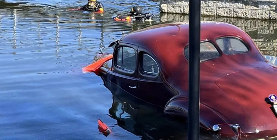 packard 1939, авто потопельник