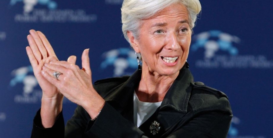 Директор МВФ Кристин Лагард / Фото: AFP