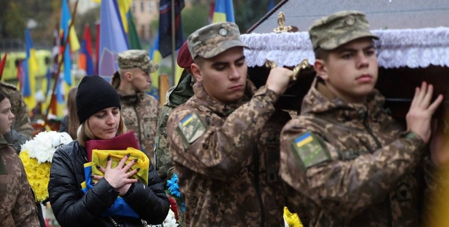 Похороны, военный, Львов, потери, погибшие, война в Украине, фото