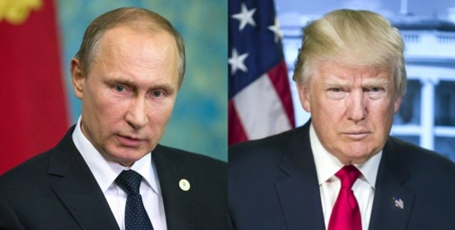 Дональд Трамп и Владимир Путин/Фото с сайта 24tv.ua