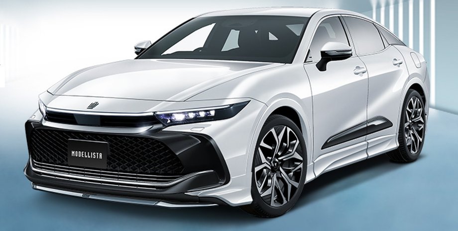 Toyota Crown Modellista, Toyota Crown 2023, Toyota Crown, Новая Toyota Crown, Toyota Crown GR, тюнинг Toyota Crown