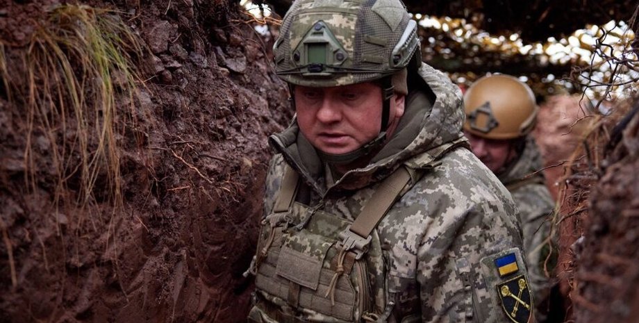 Валерий Залужный, ВСУ, Главнокомандующий, окоп, фронт