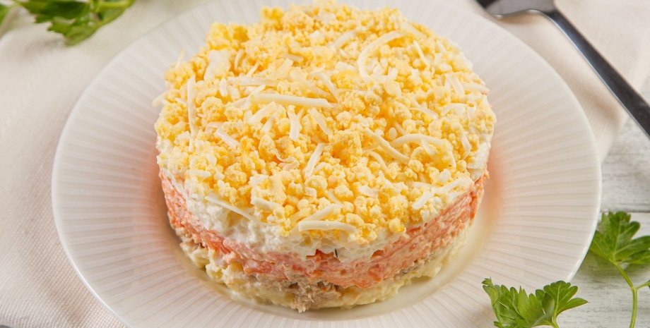 Салат "Мимоза" Салат "Мимоза", Салаты праздничные, на праздничный стол, новый год, салат мимоза, салат мимоза рецепт