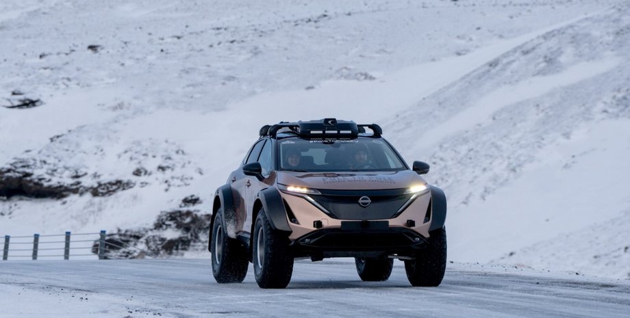 Электрокроссовер Nissan Ariya, Nissan Ariya, новый Nissan Ariya, электромобиль Nissan Ariya, кроссовер Nissan