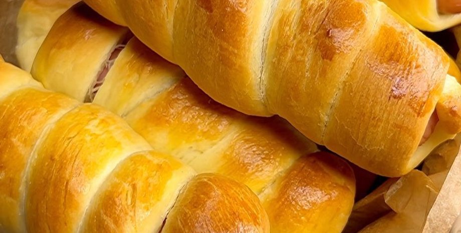 сосиски в тісті, тісто для сосисок, тісто для пиріжків, кулінарні рецепти, рецепт тесту