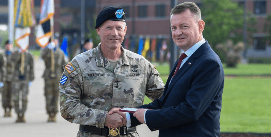 генерал Колашеский, Мариуш Блащак