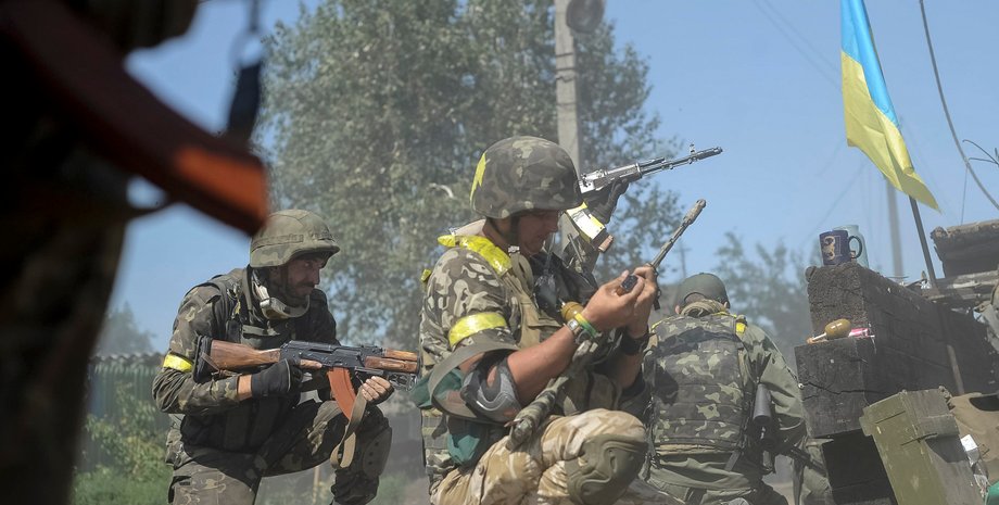 Бойцы АТО / Фото: ТСН