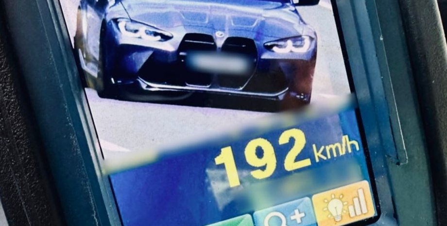 TruCam, BMW, превышение скорости