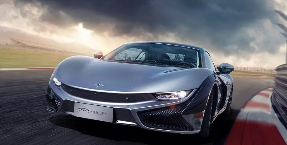 Mullen GT, електричний суперкар, новий Mullen GT, Mullen GTRS, американський суперкар