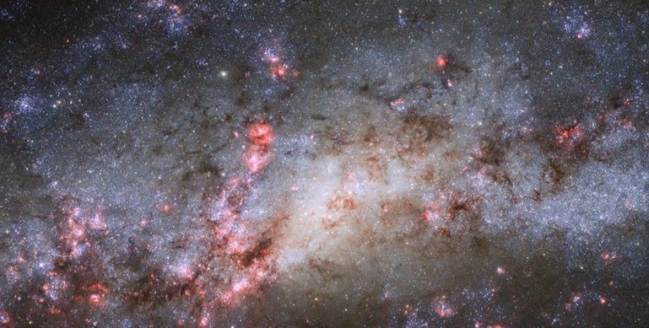 Столкнувшиеся галактики / Фото: ESA