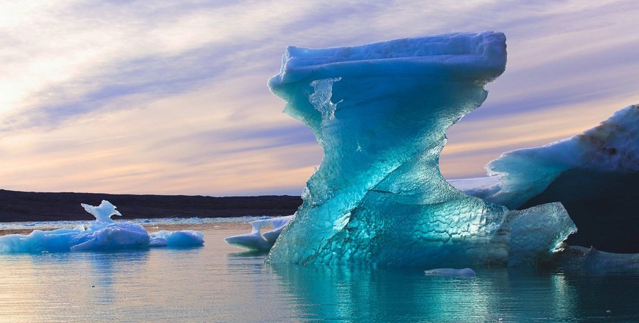 Арктика, океан, лед, небо, фото