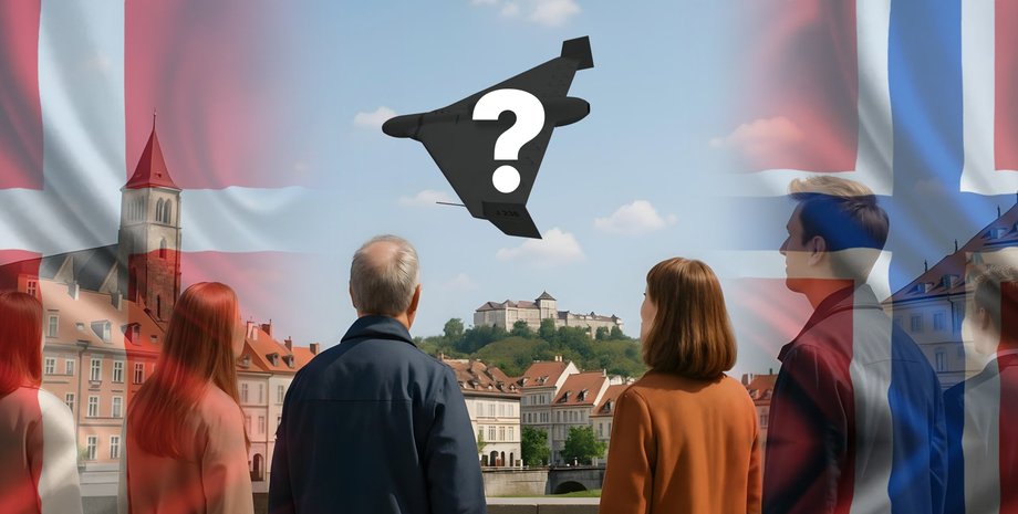 шахед нато, данія бпла, норвегія бпла, невідомі дрони, росія нато