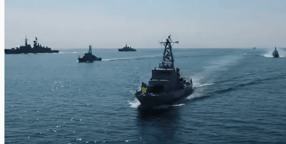 одесса, парад, корабли