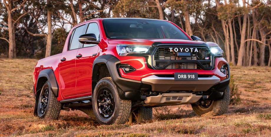 Toyota Hilux GR Sport, новая Toyota Hilux, Toyota Hilux 2023, пикап Toyota Hilux, тюнинг Toyota Hilux