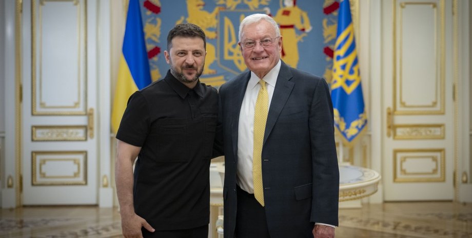 Зеленский и Келлог в Киеве