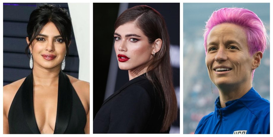 Victoria's Secret, новые лица, коллаж