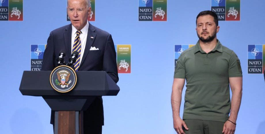 Владимир Зеленский и Джо Байден