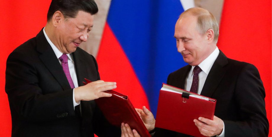 китай, россия, путин, цзиньпин, переговоры