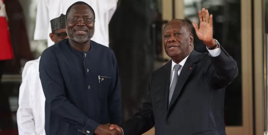 Алассан Уаттара и Омар Турей Алассан Уаттара, Омар Турей, ЭКОВАС, переворот в Нигере