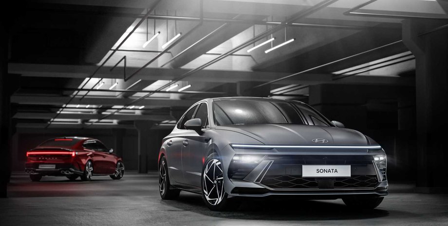 Hyundai Sonata 2023, Новый Hyundai Sonata, Hyundai Sonata, седан Hyundai Sonata