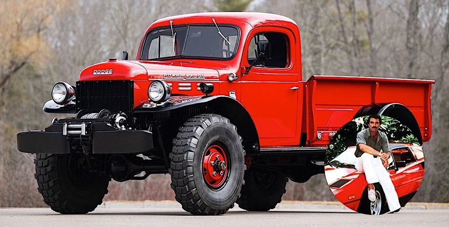 Dodge, Dodge Power Wagon, Пікап, Авто, Автомобілі, Продаж, Фото, Аукціон, Раритети, Актор, Том Селлек