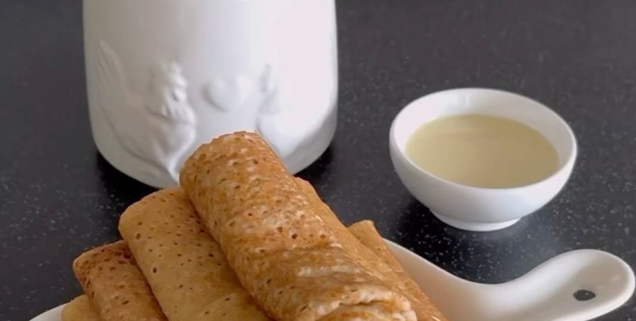 млинці, ажурні млинці