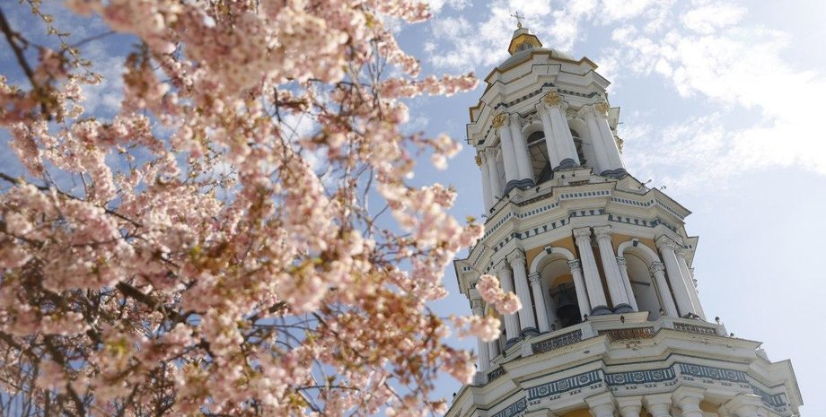 Киев, погода, тепло