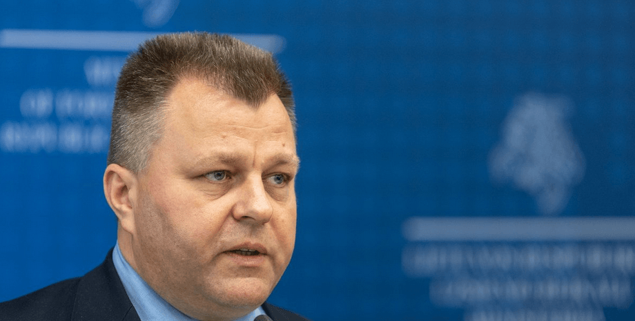 заместитель министра иностранных дел Литвы, Мантас Адоменас