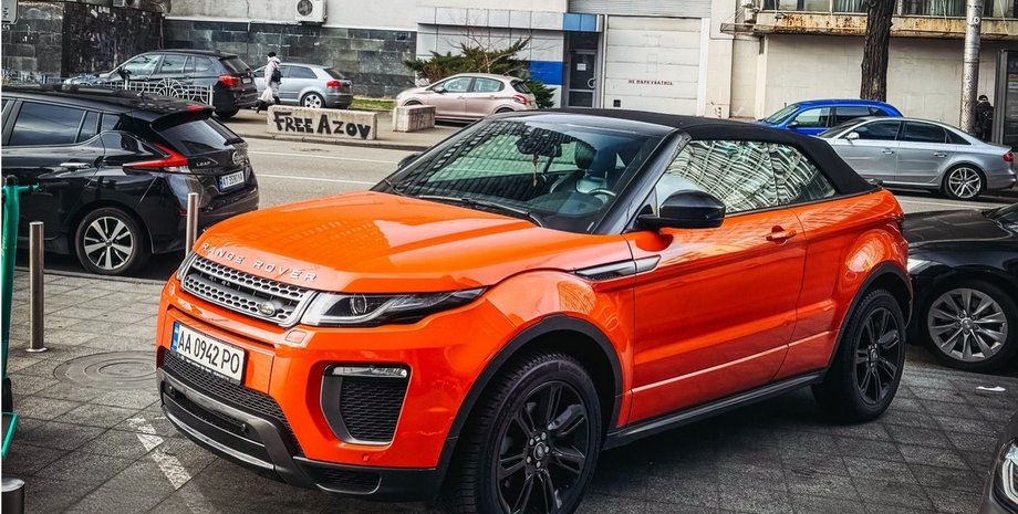 Кабріолет Range Rover Evoque, Range Rover Evoque, Range Rover Evoque 2016, Кросовер Range Rover