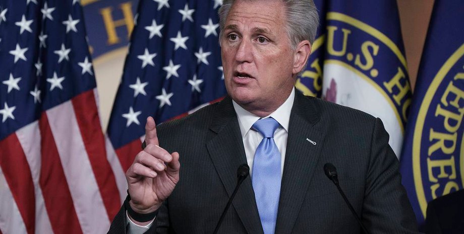 Кевин Маккарти, спикер Палаты представителей, США, война в Украине