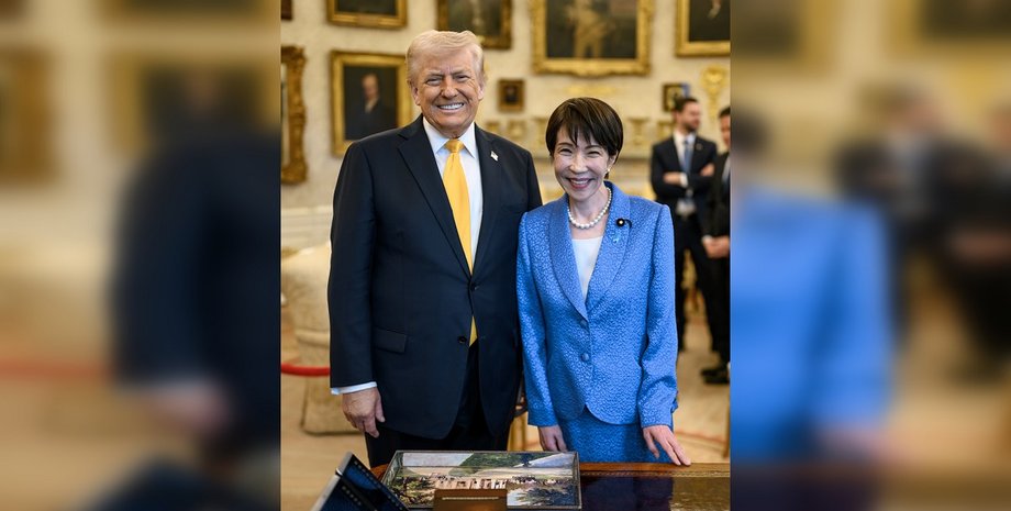 дональд трамп санае такаїчі