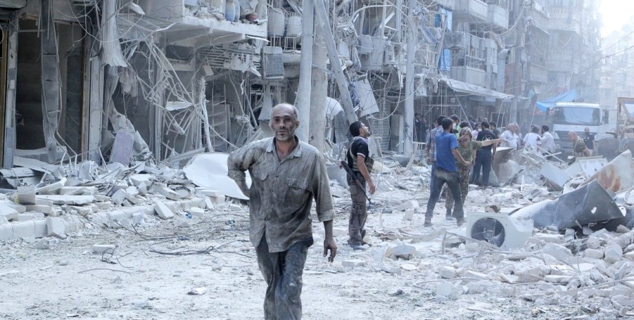 Разрушенный Алеппо / Фото: newsweek.com