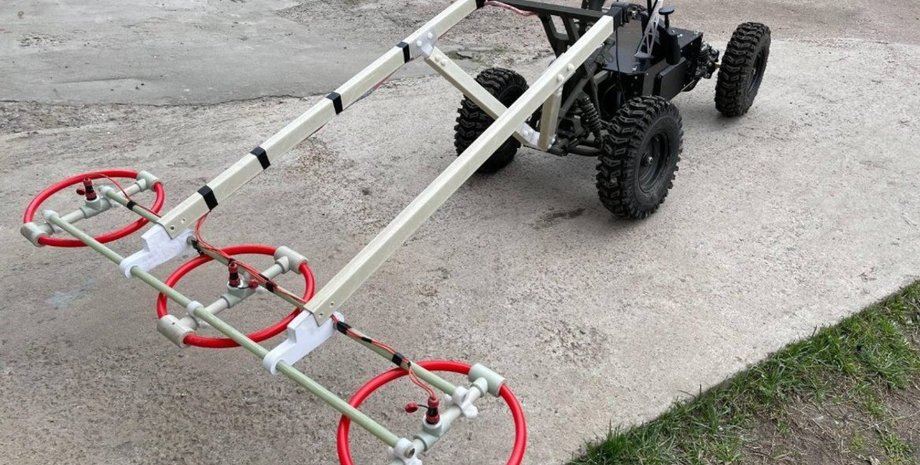 дрон-сапер, робот-сапер, розмінування