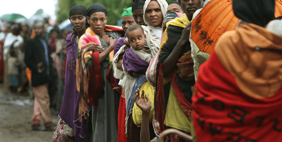 Африка, голод, фото