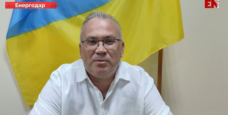 Мэр Энергодара Дмитрий Орлов, в энергодаре взорвали самопровозглашенного мэра, андрий шевчик, взрывы в энергодаре